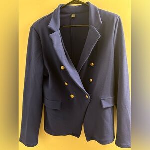 Royal Blue Blazer! Perfect for the office or Halloween!